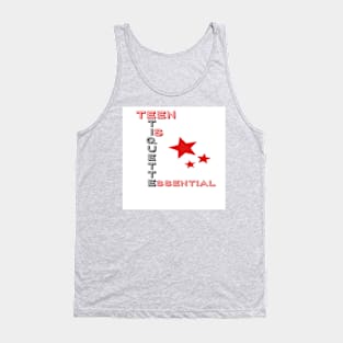 Teen Etiquette Is Essential: Thoughtful Unique T-Shirts & Gifts for Teen Boys and Girls Tank Top